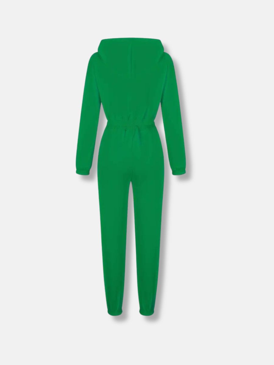 Stilla | Jumpsuit Med Hætte Og Snøre