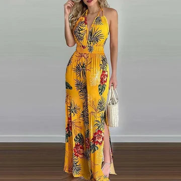 Stilla | Rygfri Taljeret Jumpsuit