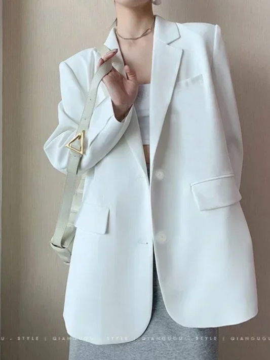 Stilla | Slim Fit Lang Blazer til Kvinder