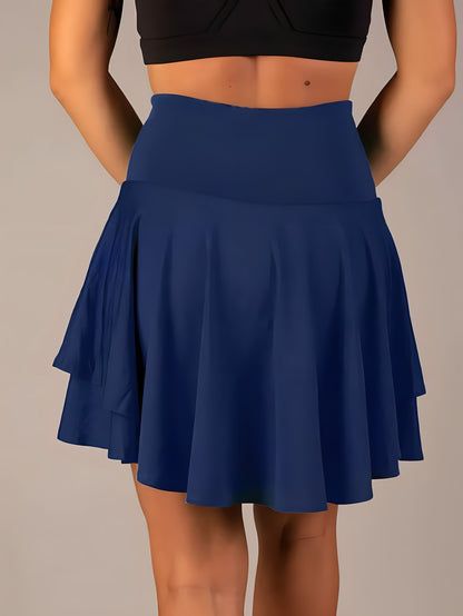 Stilla | Stilfuld Miniskørt Med Shorts