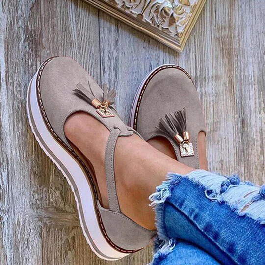 Stilla | Loafer Sandaler Med Kvast