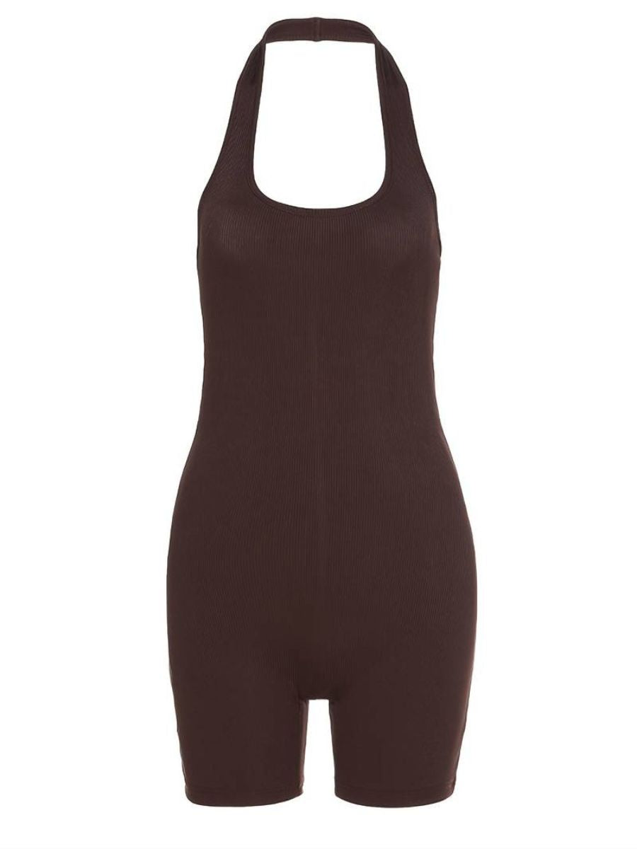 Stilla | Halterneck Jumpsuit rygfri
