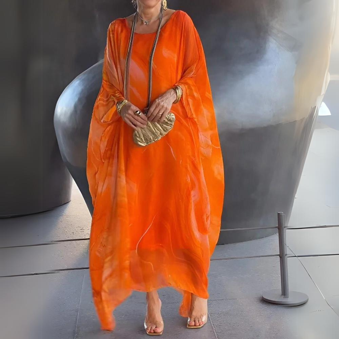 Stilla | Charmende Silk Chiffon Kjole