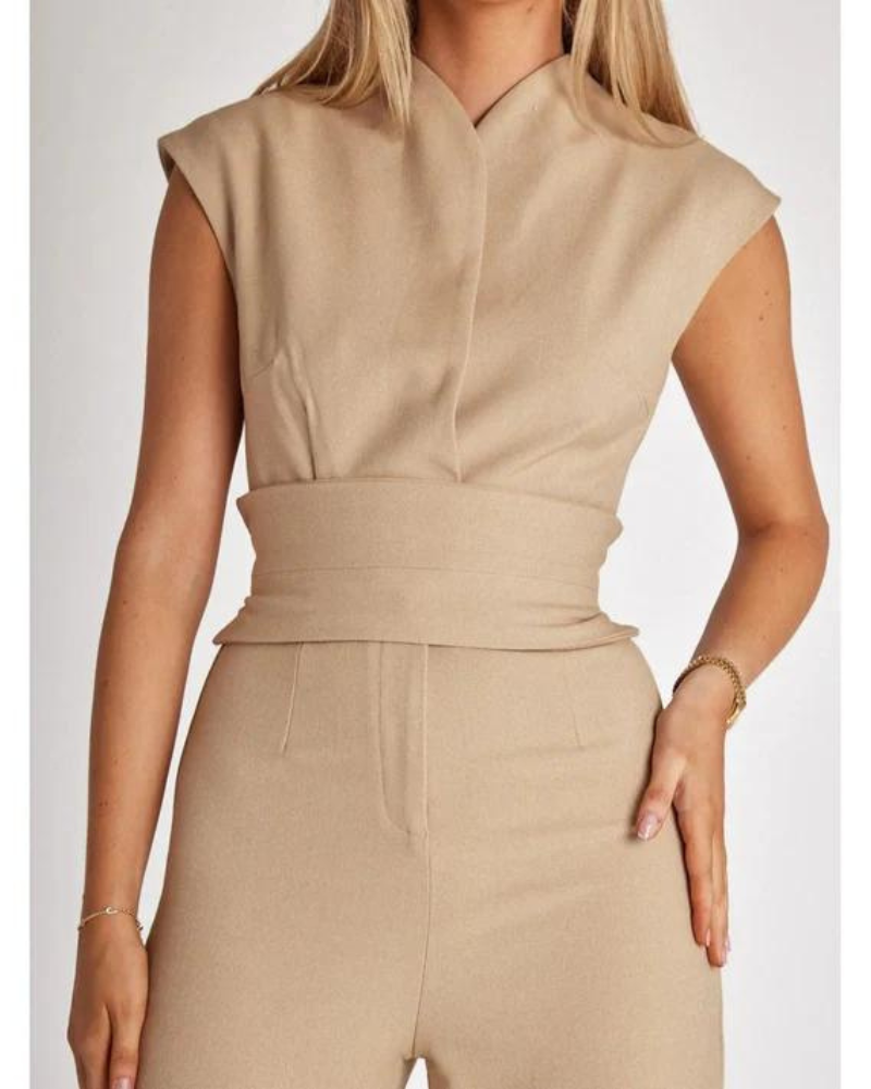 Stilla | Shorts jumpsuit bredt skåret