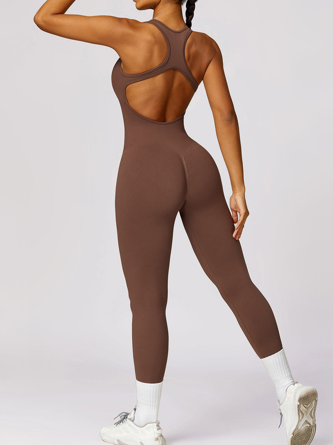 Stilla | Bae Ærmeløs Cutout Racerback Aktiv Jumpsuit