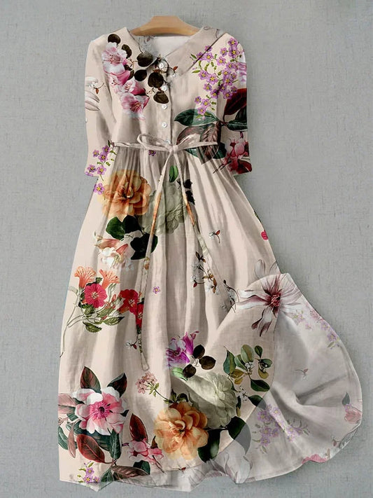 Stilla | Blomstret kjole afslappet elegance