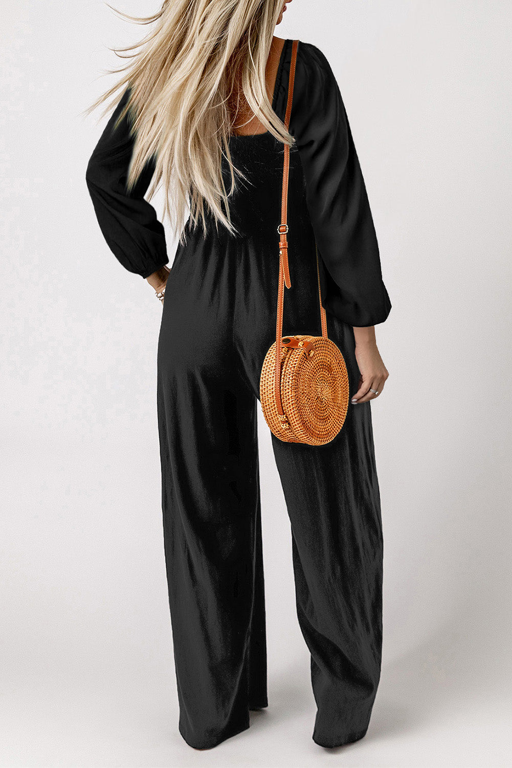 Stilla | Hals Raglan Ærme Jumpsuit Med Lomme