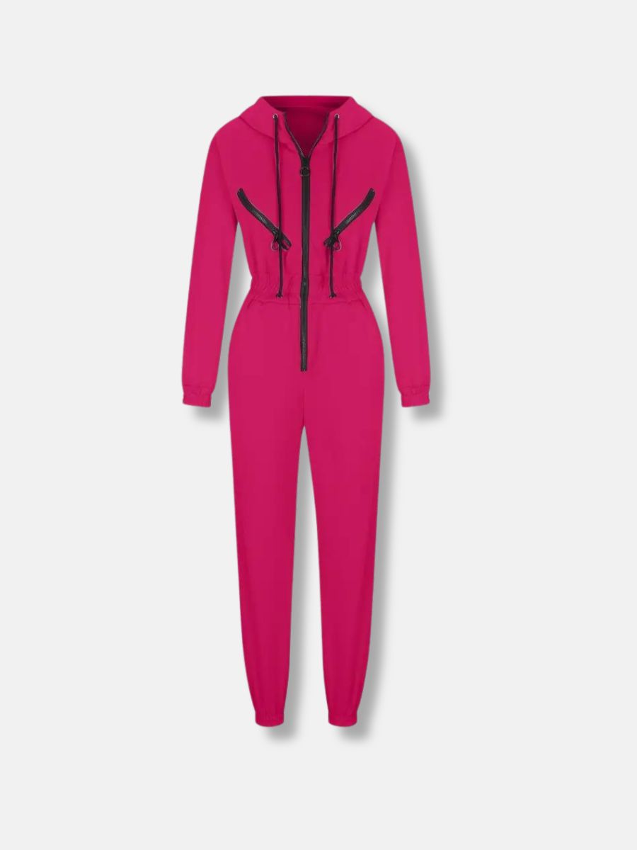 Stilla | Jumpsuit Med Hætte Og Snøre