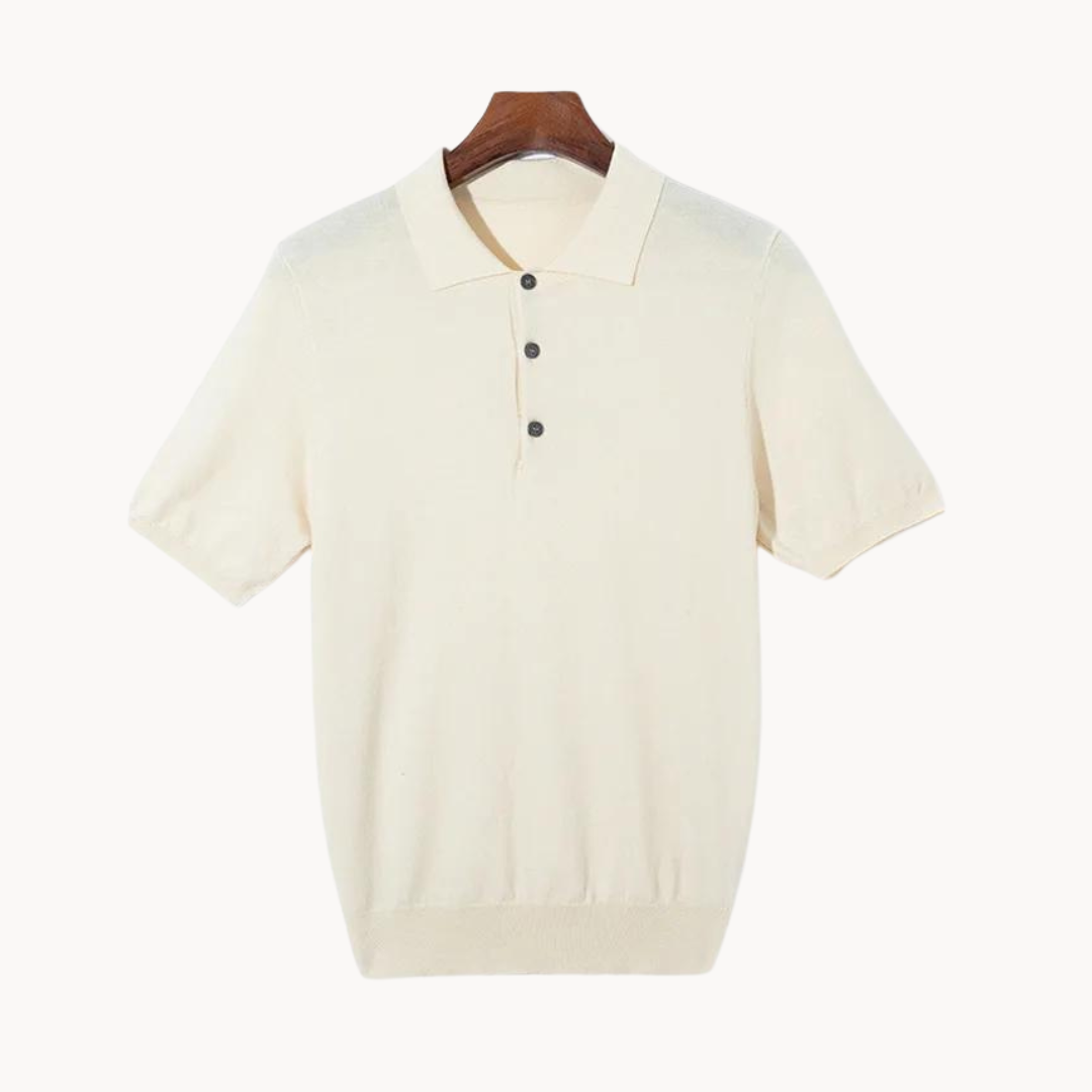 Stilla | Luksuriøs merinould polo shirt