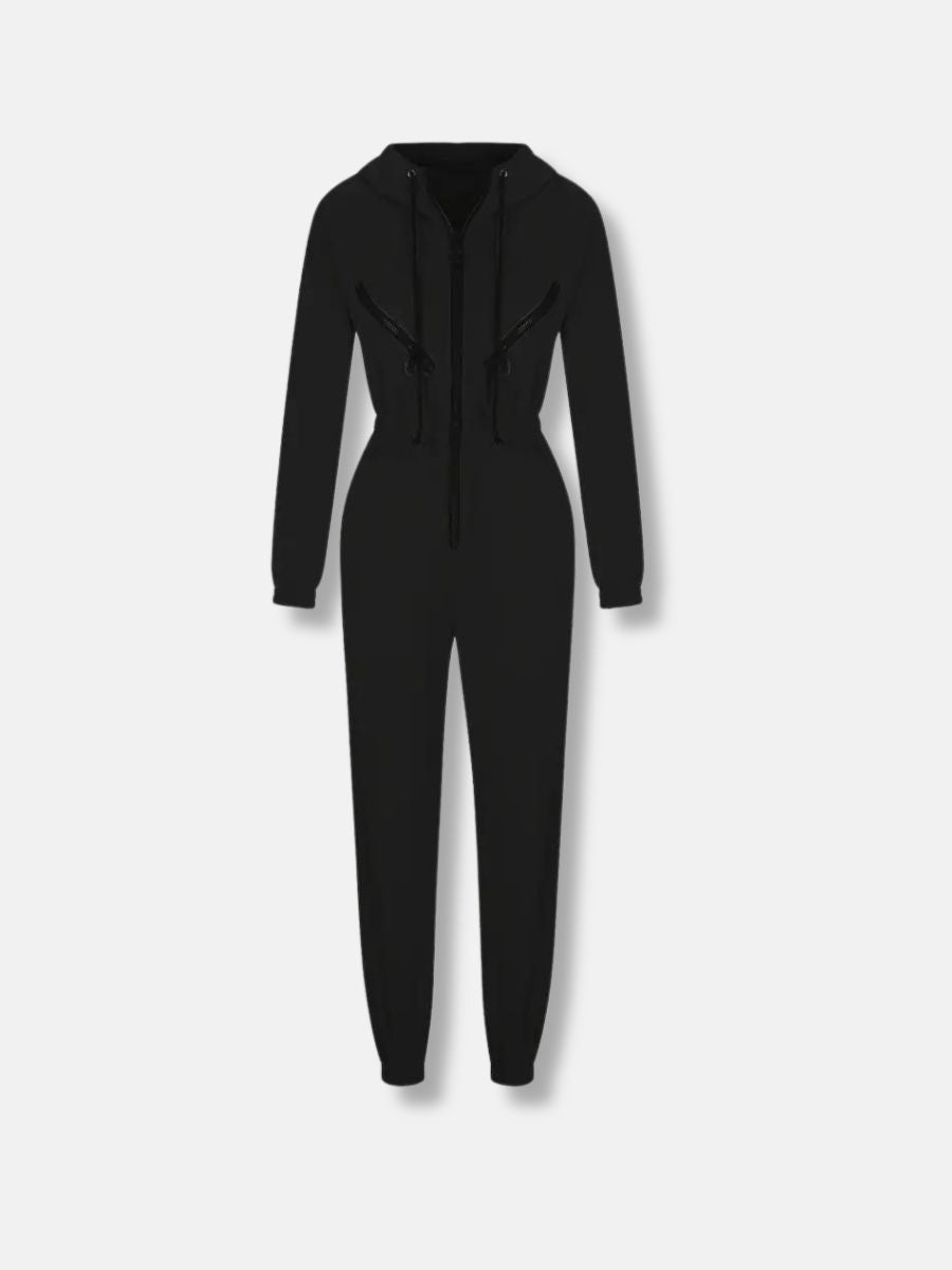 Stilla | Jumpsuit Med Hætte Og Snøre