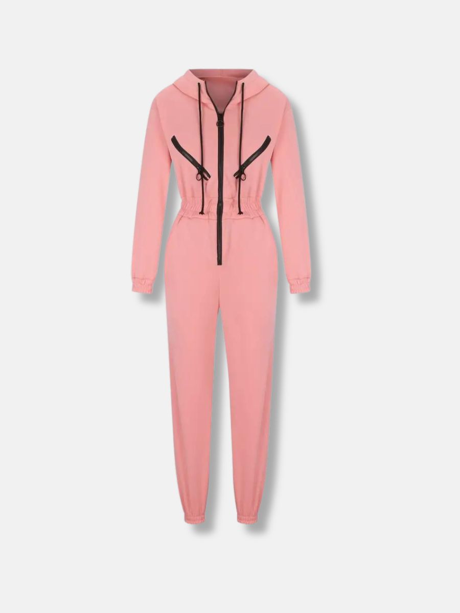 Stilla | Jumpsuit Med Hætte Og Snøre