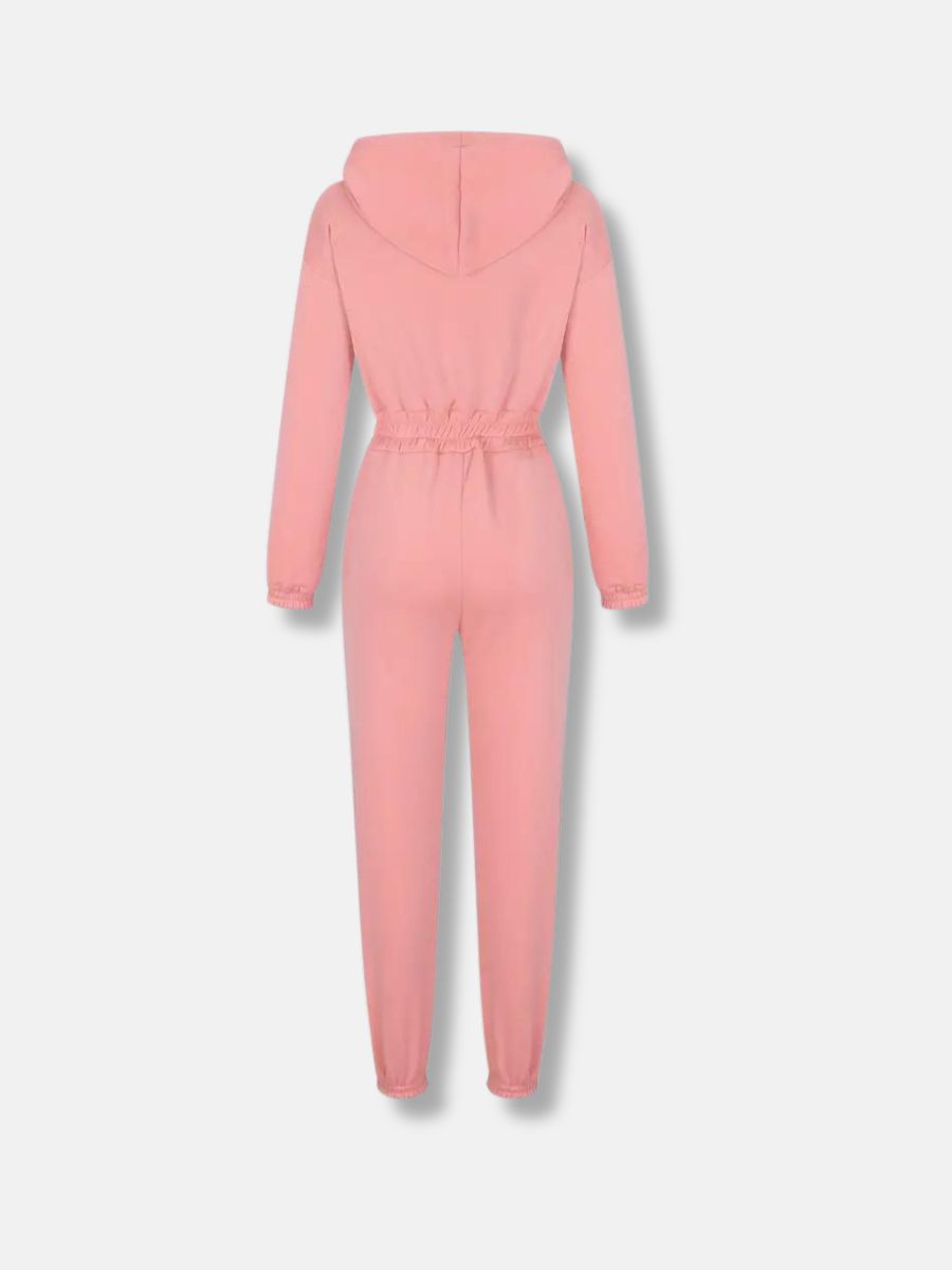 Stilla | Jumpsuit Med Hætte Og Snøre