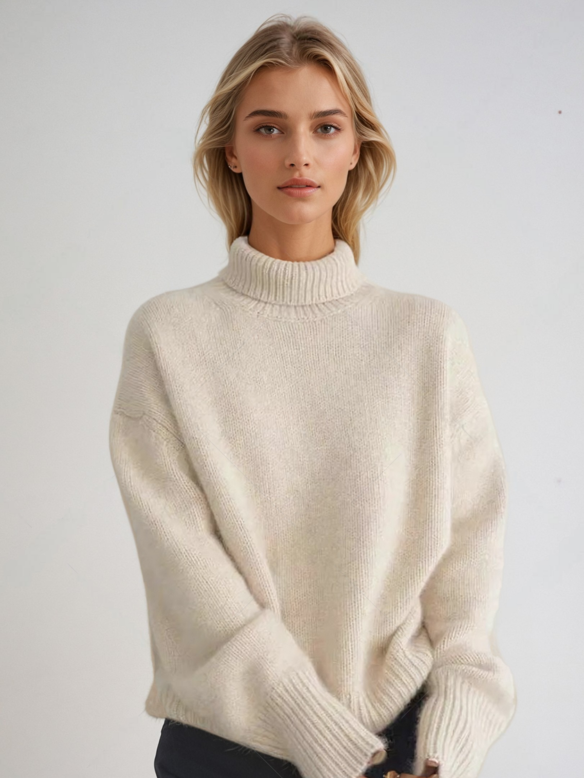Stilla | Pullover med hyggelig rullekrave