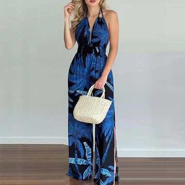 Stilla | Rygfri Taljeret Jumpsuit