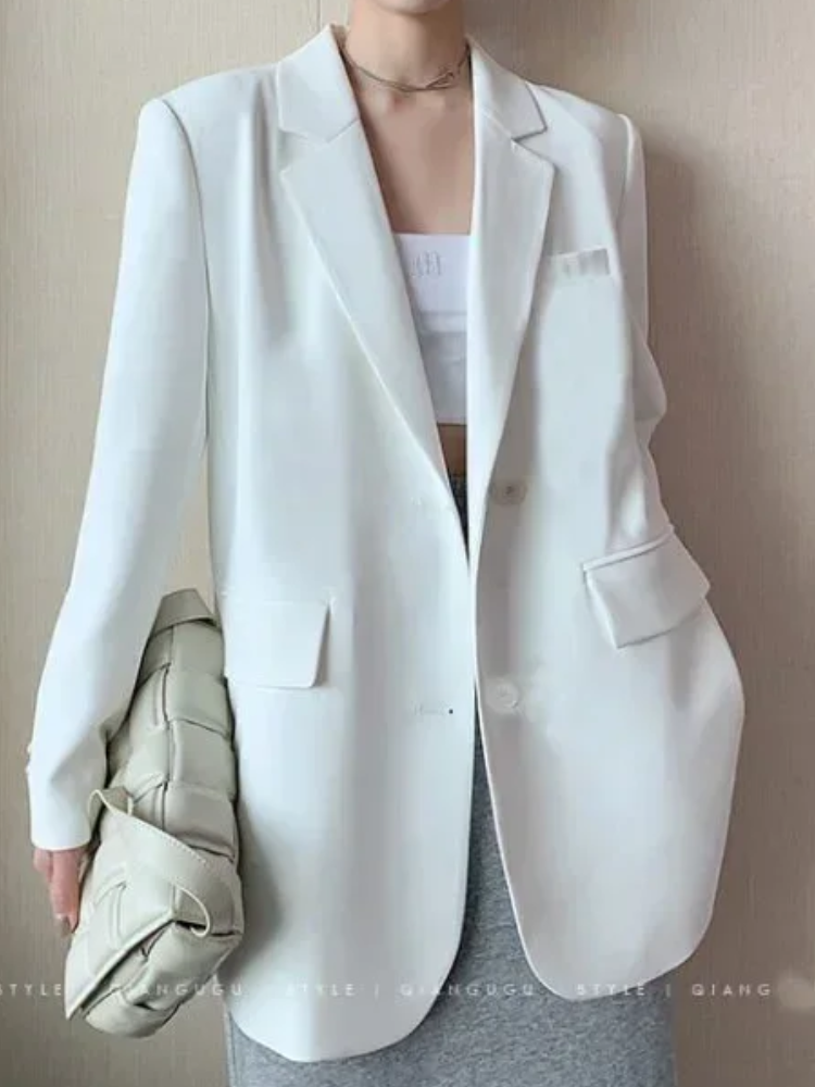 Stilla | Slim Fit Lang Blazer til Kvinder