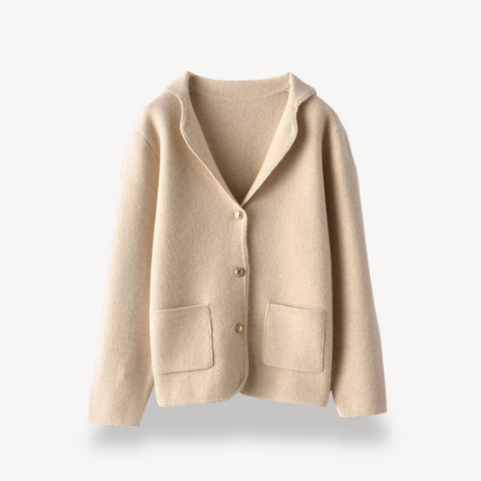 Stilla | Dame uld cardigan med knapper