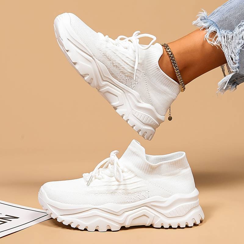 Stilla | Stilfulde Hvide Sneakers