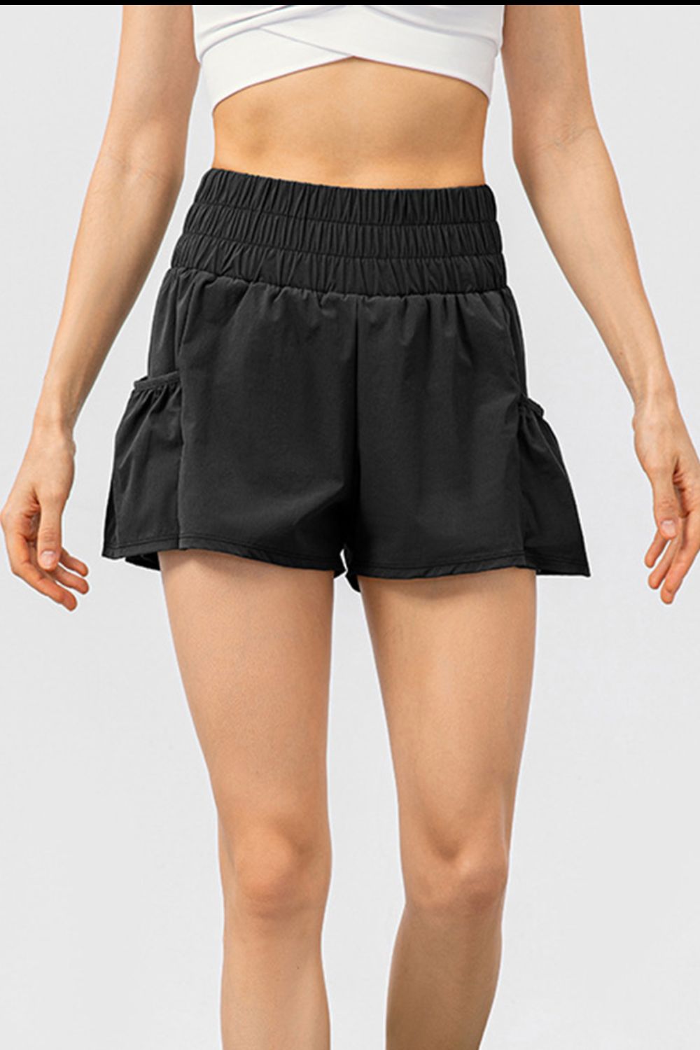 Stilla | Talje Lomme Active Shorts