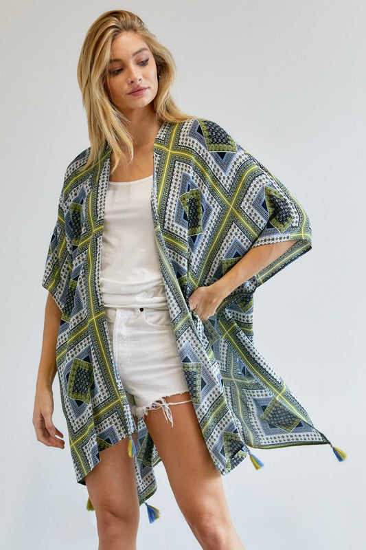 Stilla | Kortærmet Loose Kimono