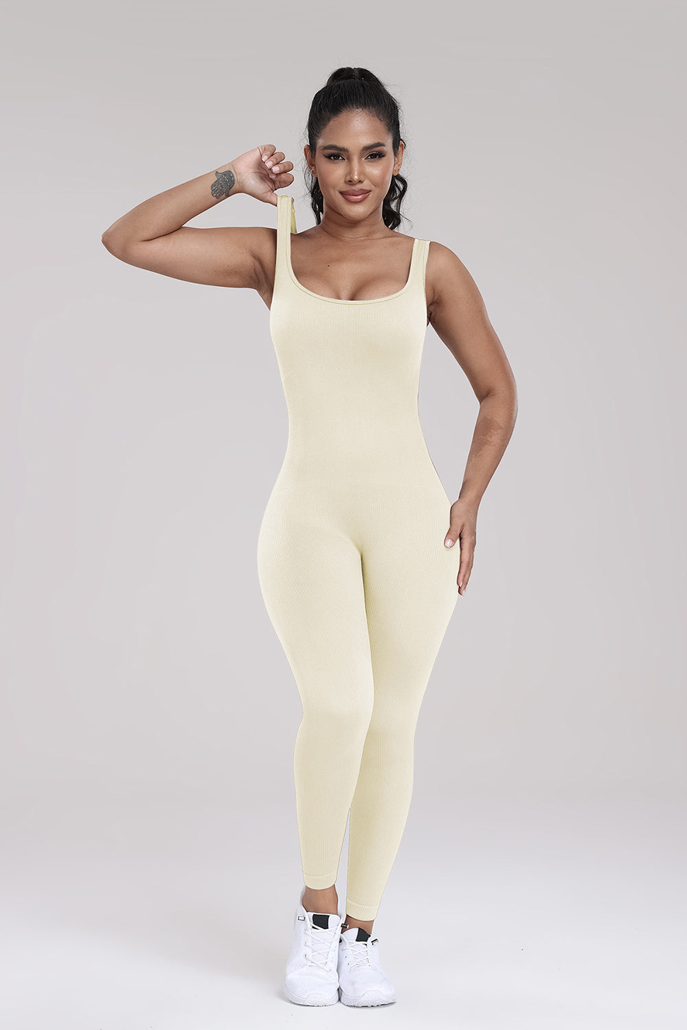 Stilla | Strop Uden Ærmer Aktiv Jumpsuit