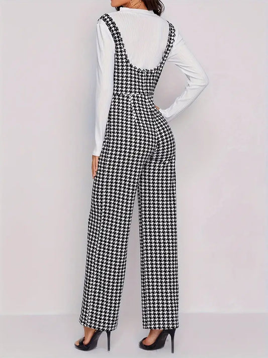 Stilla | Stilfuld og smart sort jumpsuit til kvinder