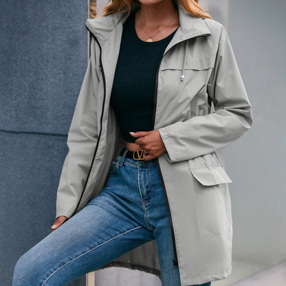 Stilla | Casual Jakke Med Hætte