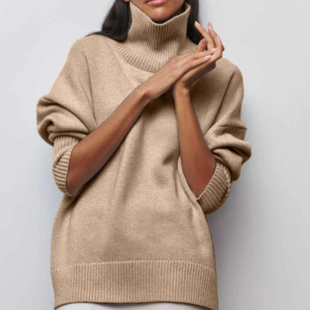 Stilla | Behagelig sweater med høj hals