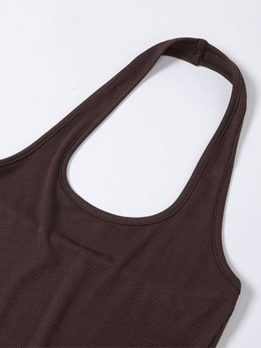 Stilla | Halterneck Jumpsuit rygfri