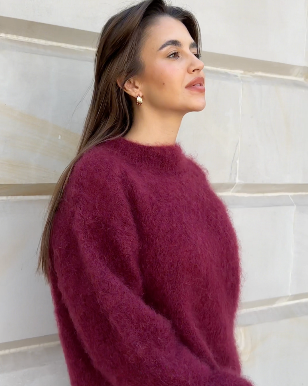 Stilla | Lässiger Mohair Pullover mit Komfort