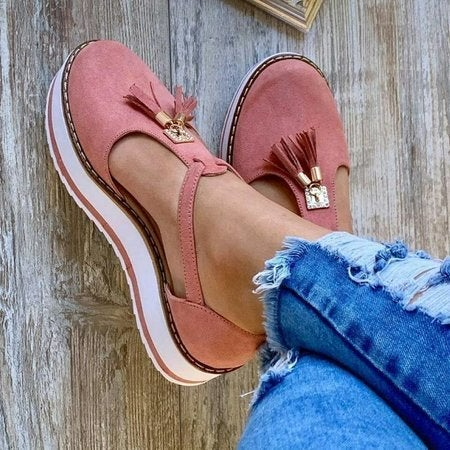 Stilla | Loafer Sandaler Med Kvast