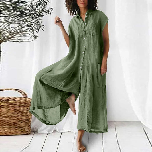 Stilla | Rousse Komfortabel Jumpsuit Til Sommer