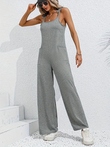 Stilla | Strikket Løs Jumpsuit
