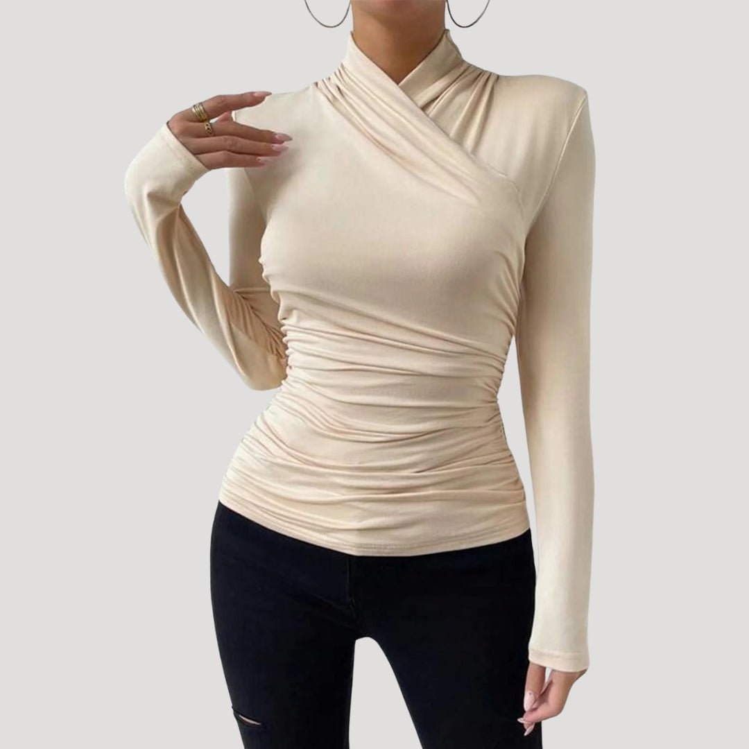 Stilla | Kvinder Rynket Crossover Top