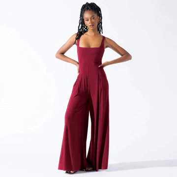 Stilla | Jumpsuit med Vid Ben