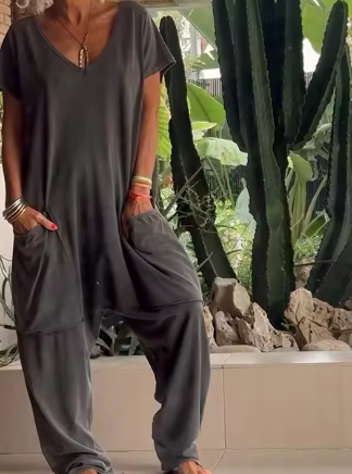 Stilla | Streetwear Mode Ny Løse Jumpsuits