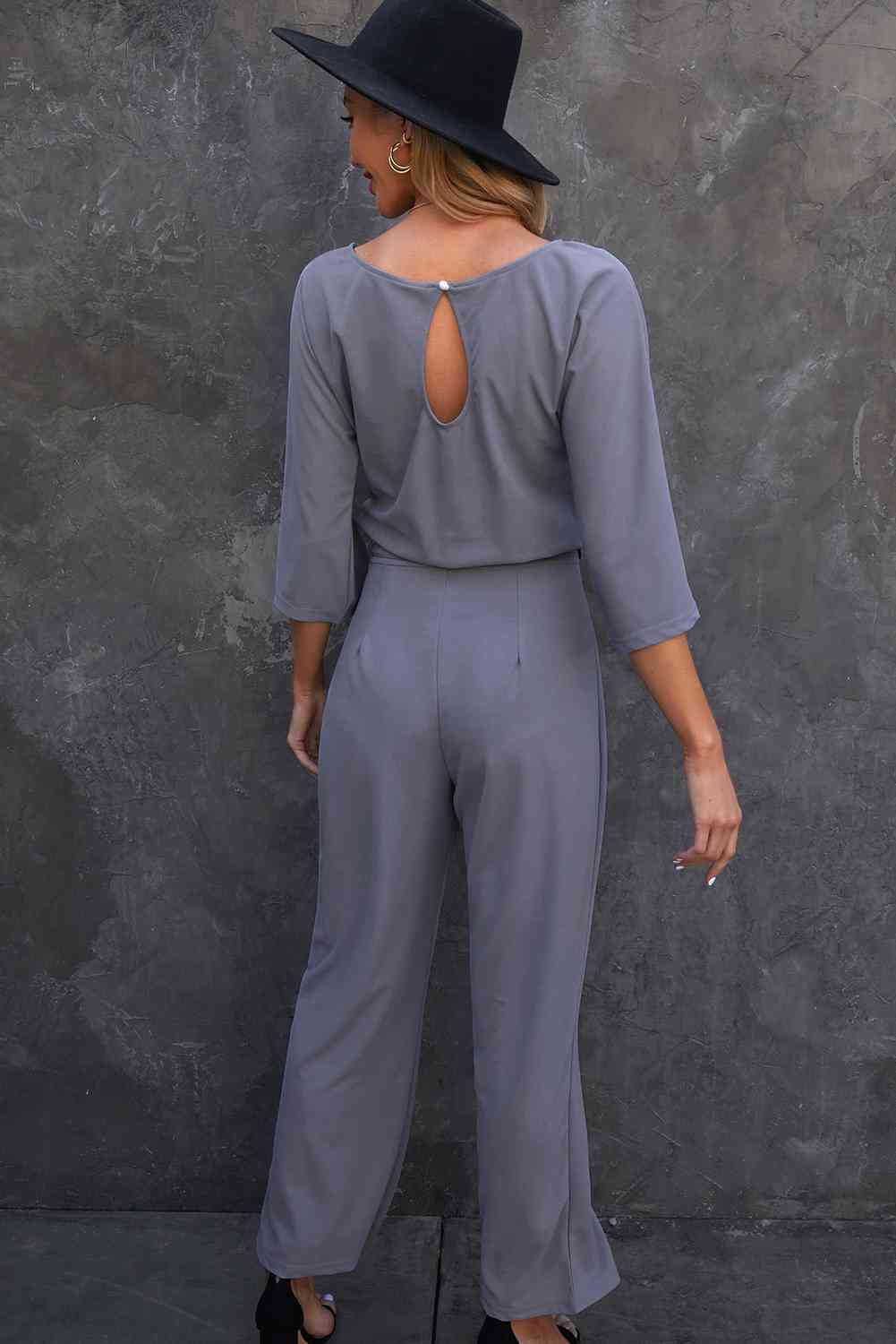 Stilla | Trekvart Ærme Jumpsuit