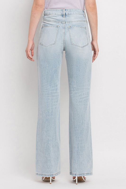 Stilla | by Flying Monkey 90'ernes Vintage Super Høj Talje Flare Jeans