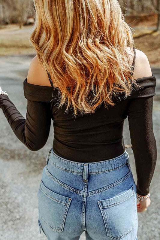 Stilla | Kold-skuldret Langærmet Bodysuit