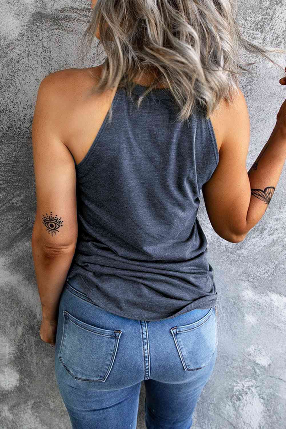 Stilla | Hem Grecian Tank Top