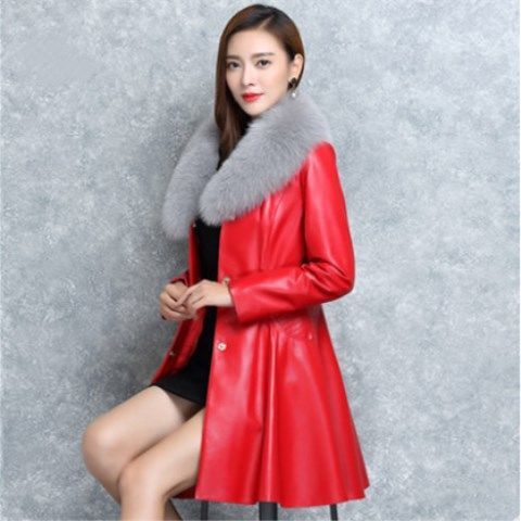 Stilla | Kvinders faux fox fur krave frakke
