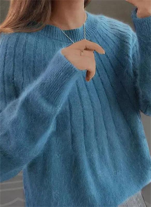 Stilla | Fluffy Cashmere Striktrøje