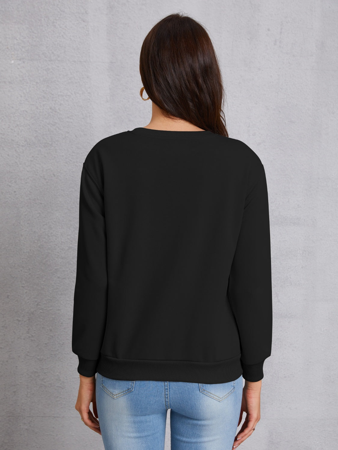 Stilla | He Lives Rund Hals Sweatshirts