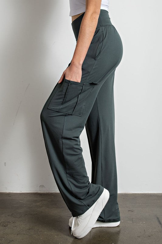 Stilla | Straight Leg Cargo Bukser