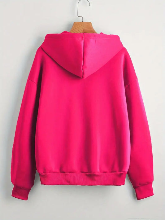 Stilla | Casual Hoodie Vest Med Lynlås
