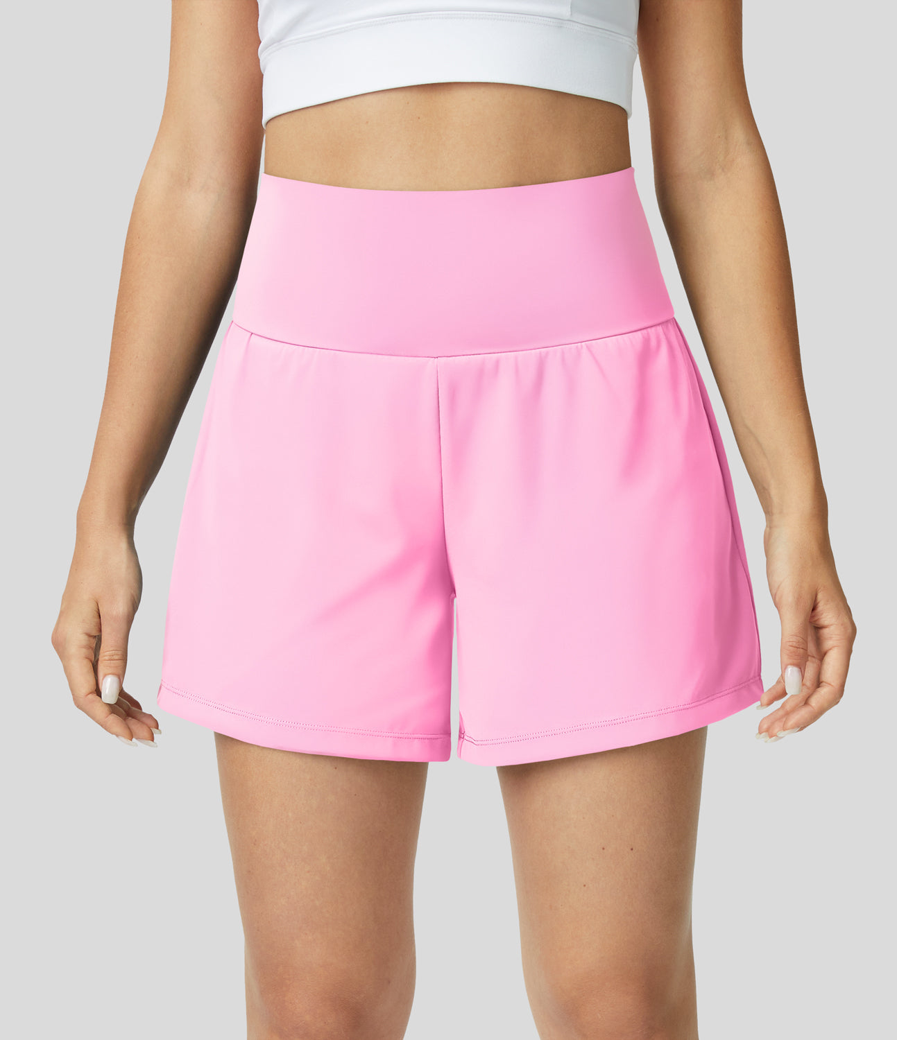 Stilla | Yoga Shorts Med Høj Talje