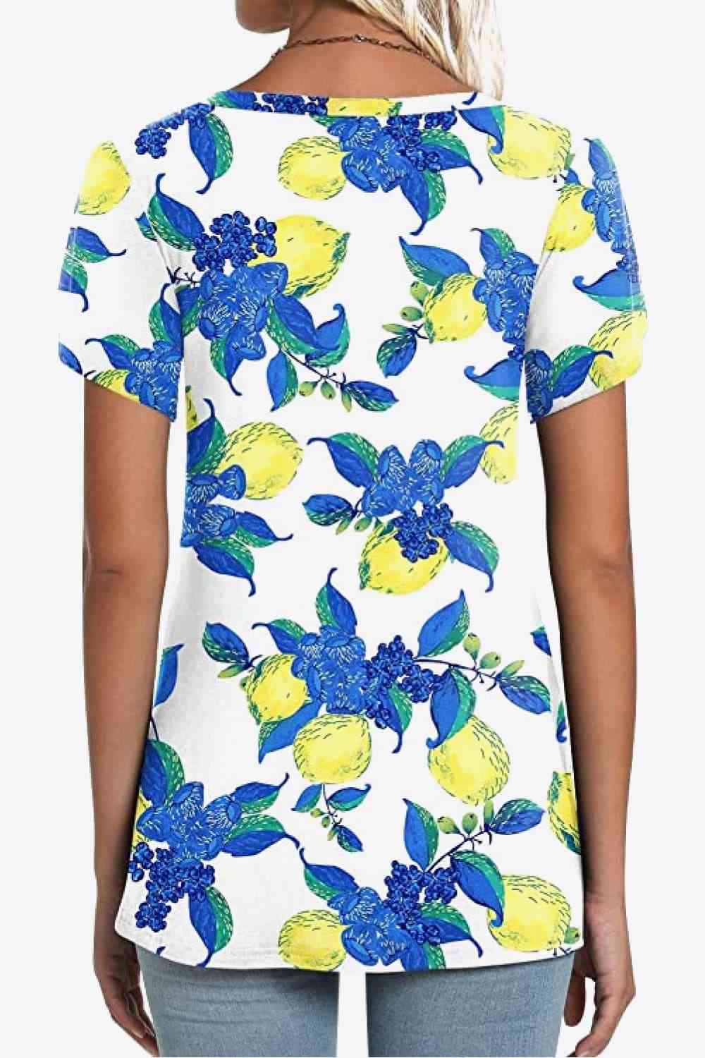 Stilla | Petal Sleeve V-hals Bluse