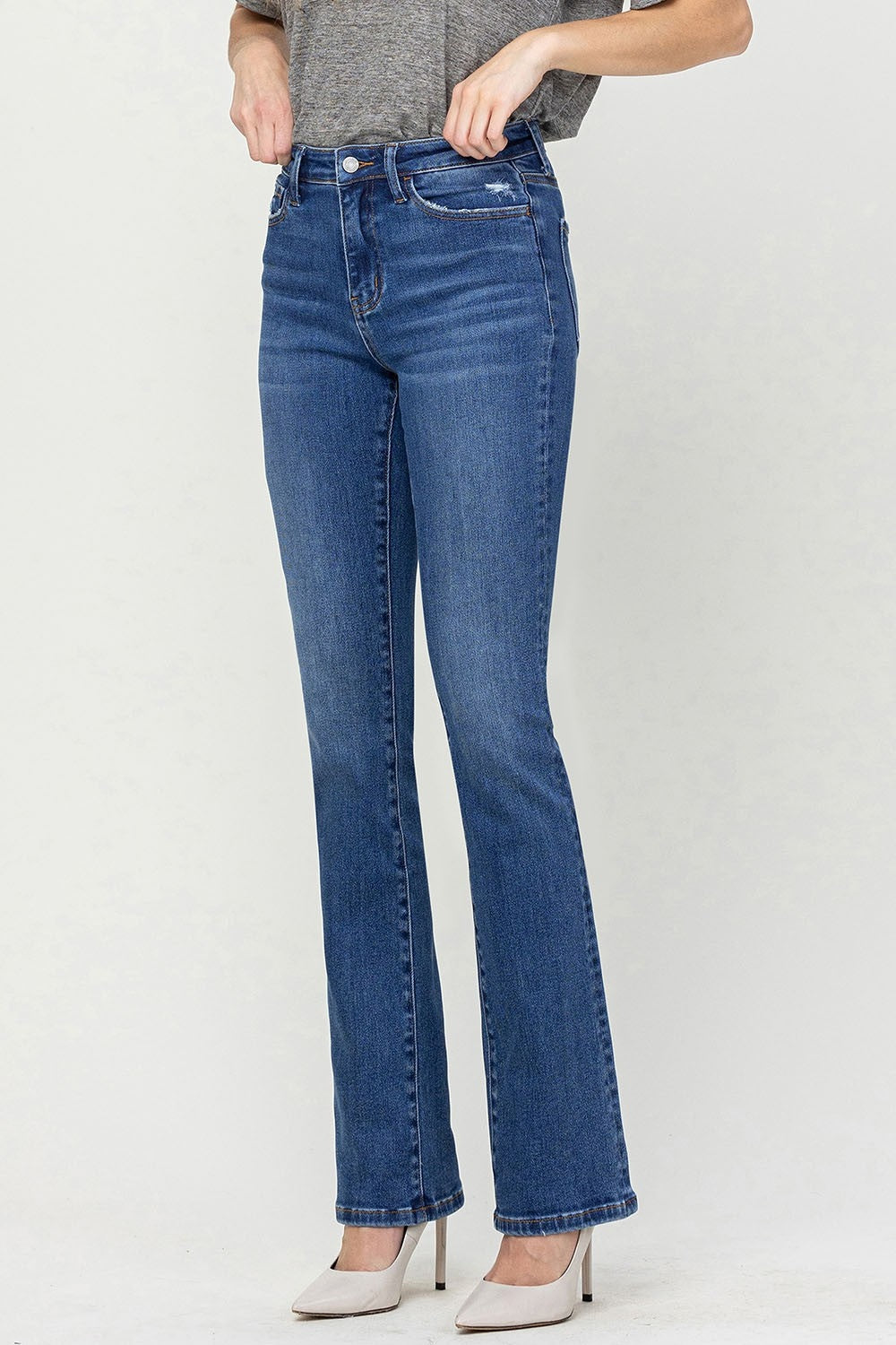 Stilla | by Flying Monkey Høj Talje Bootcut Jeans