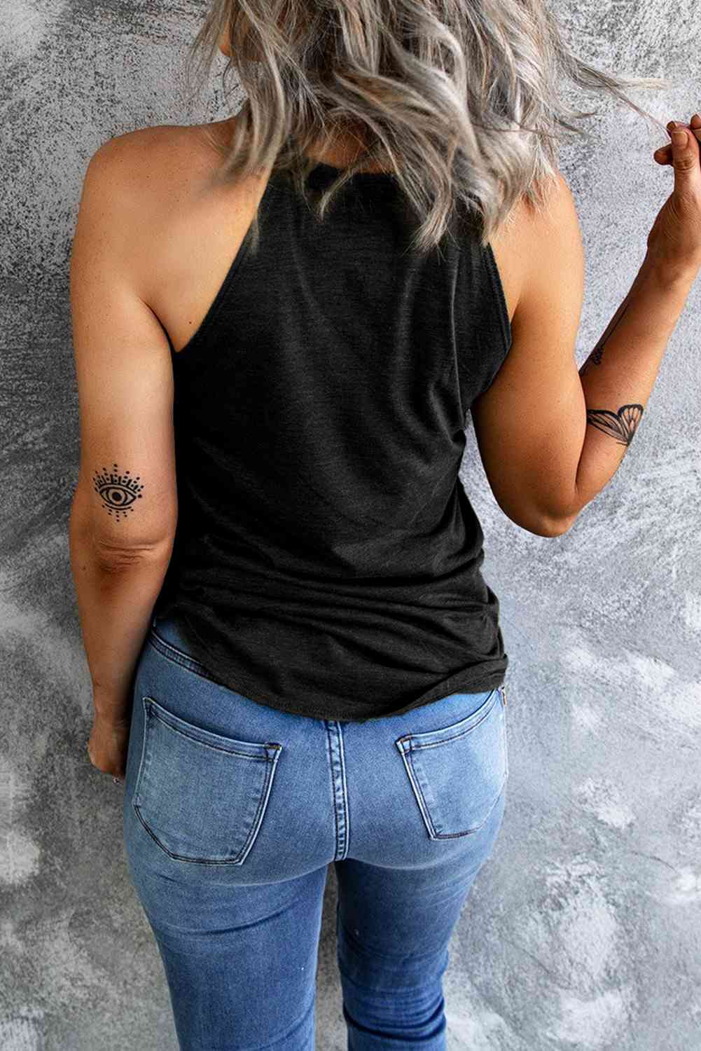 Stilla | Hem Grecian Tank Top