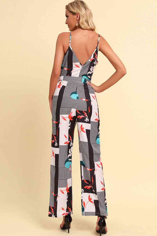 Stilla | Spaghetti Strap Bundet Jumpsuit