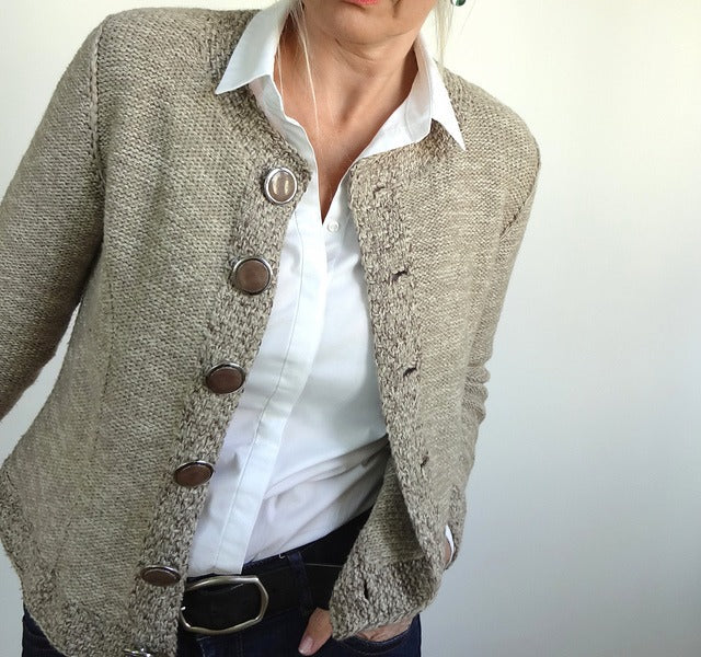 Stilla | Langærmet Cardigan med Knaplukning Robin